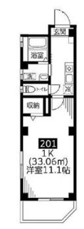 入谷駅 徒歩9分 2階の物件間取画像